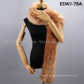 Faux Raccoon and Fox Fur Scarf Eswj-88A